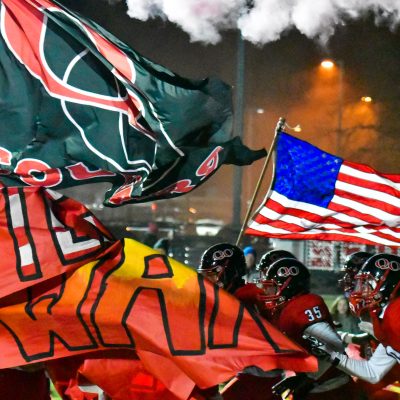 Running with Battle Flags to Kick-Off